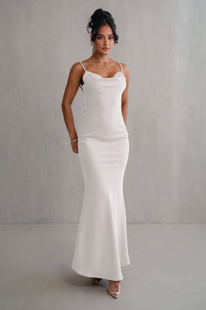Chic Minimalist Slip Dress