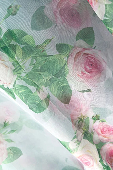 Vintage Evening Maxi Floral Dress