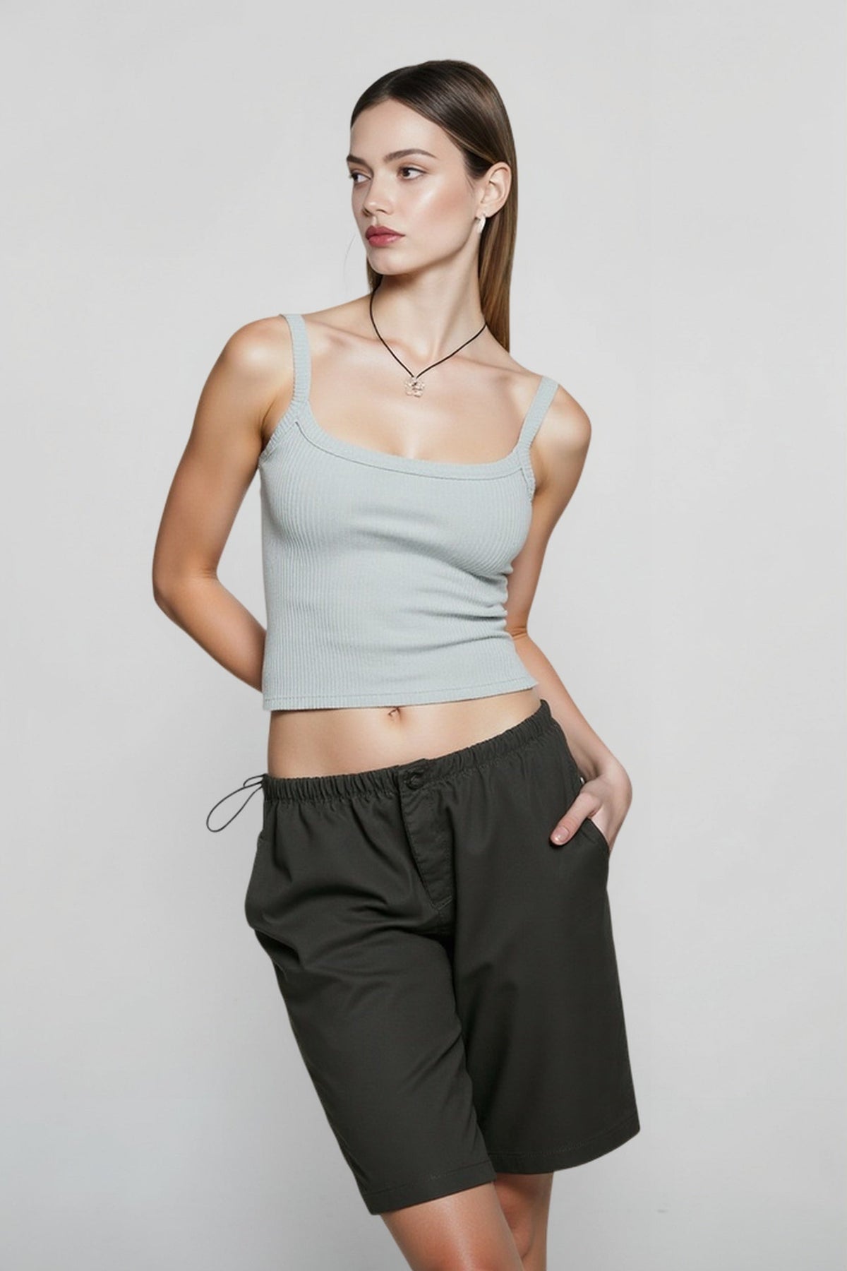 Ribbed Crop Top