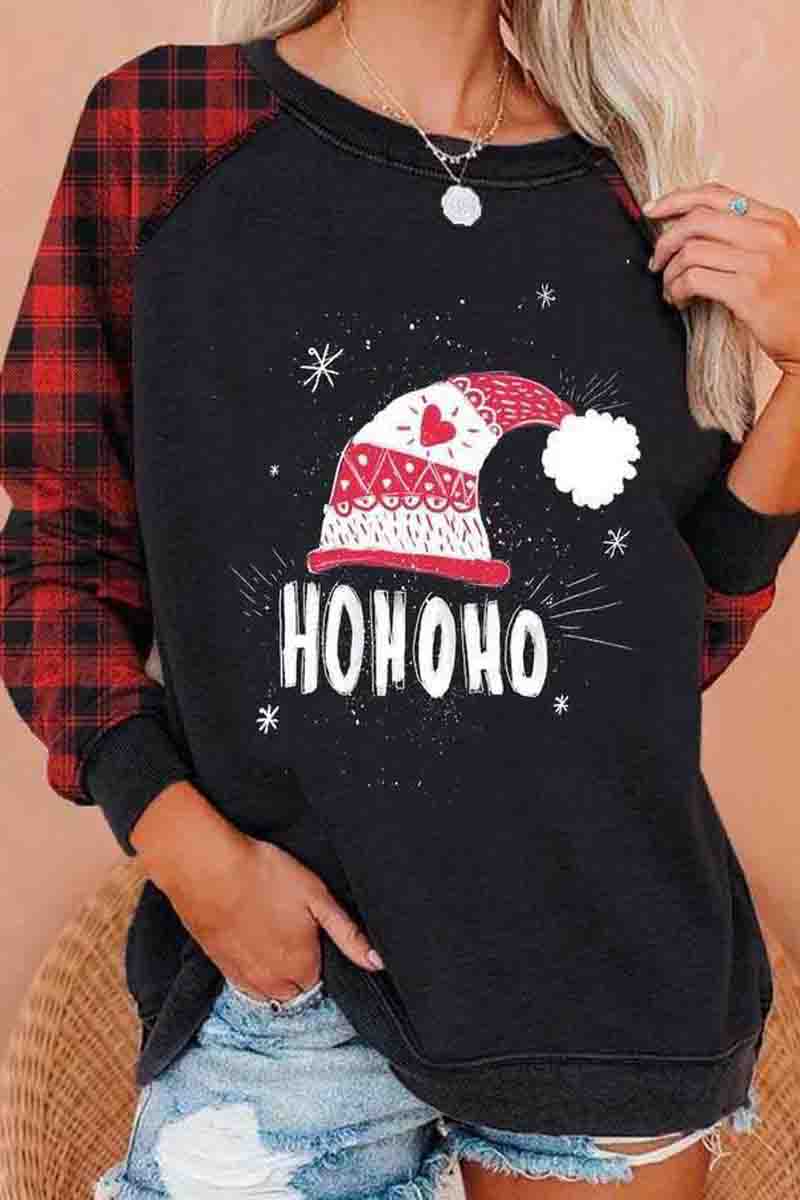 Women Printed Paneled Street Sweatshirt