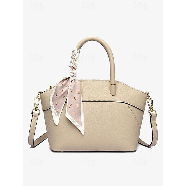 Daily Holiday Handbag Bag Office PU Leather Bucket