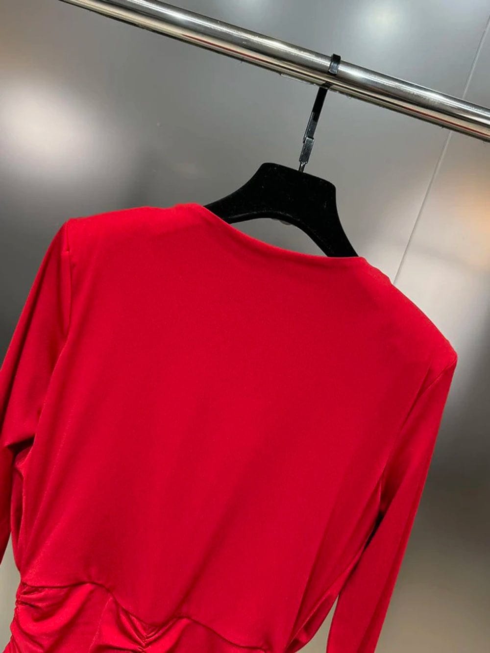 Fold Mini Dress - Fashionpara