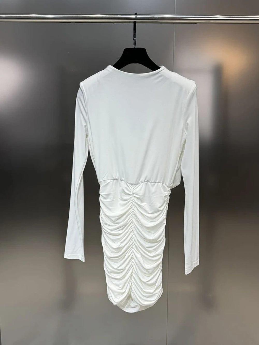 Fold Mini Dress - Fashionpara