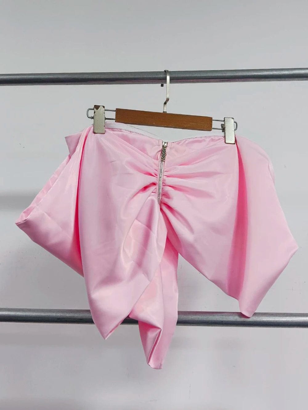 Backless Folds Top - Fashionpara