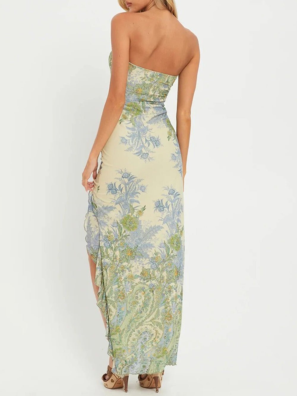 Backless Bodycon Maxi - Fashionpara