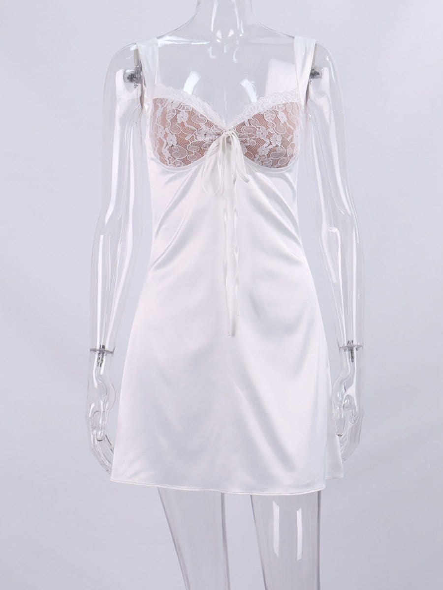 Backless Mini Dress - Fashionpara