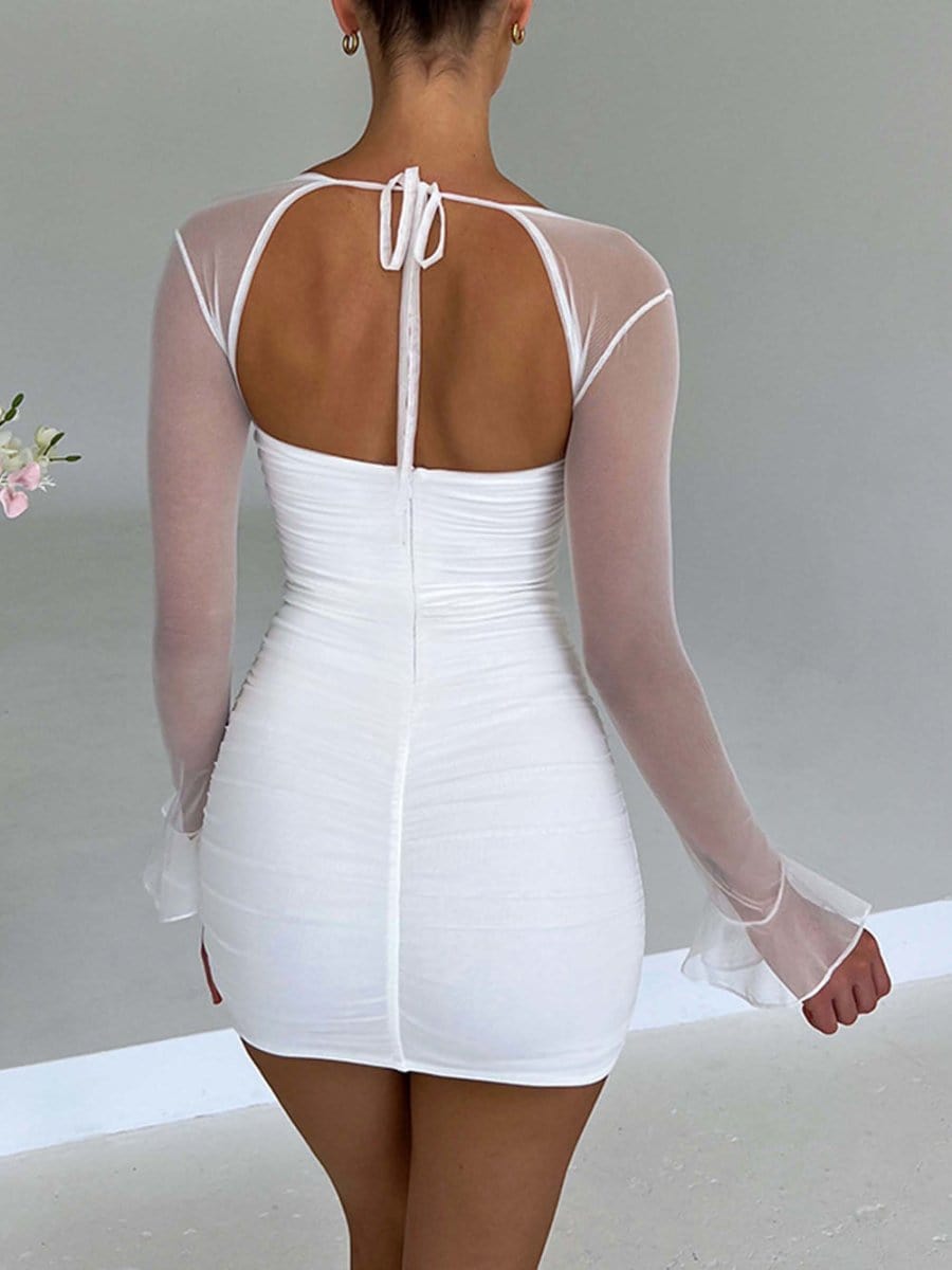 Backless Mini Dress