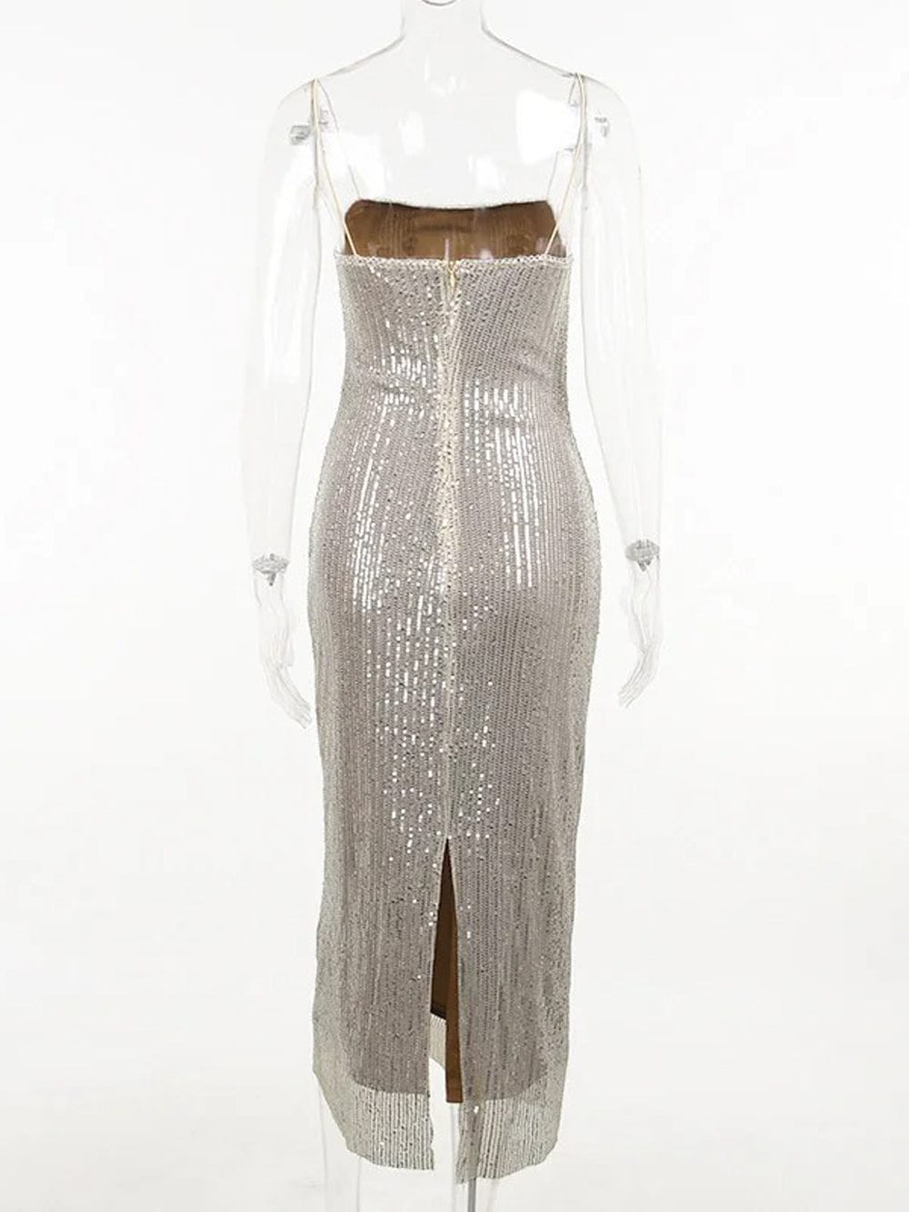 Sleeveless Maxi Dress - Fashionpara