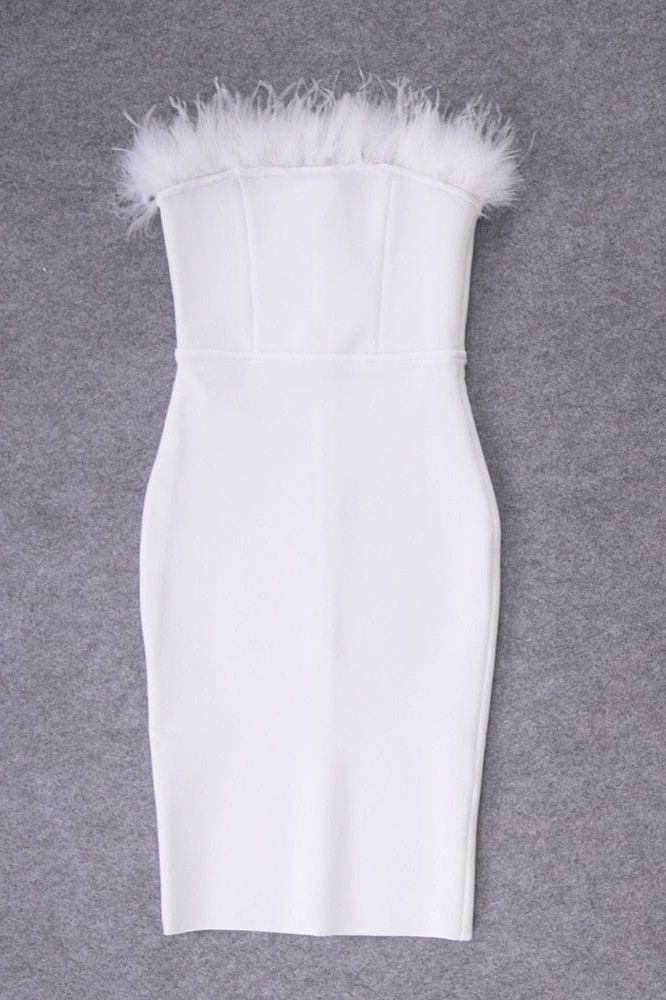 Erin Bodycon Dress - Hot Pink - Fashionpara