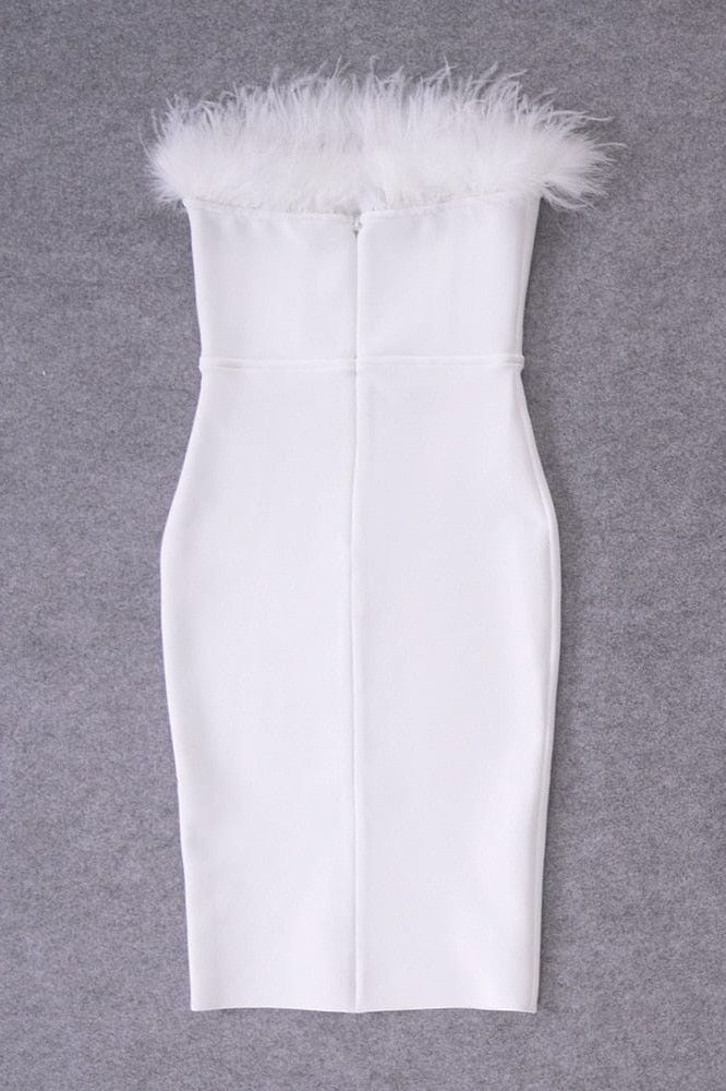 Erin Bodycon Dress - Hot Pink - Fashionpara