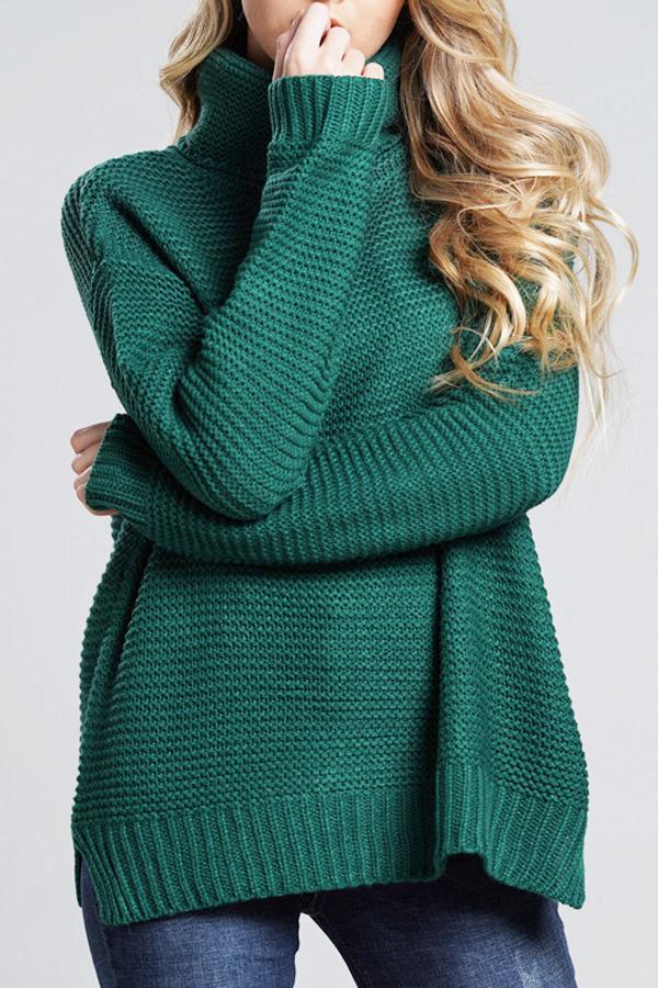 Evergreen Knit Sweater for Timeless Comfort and Style