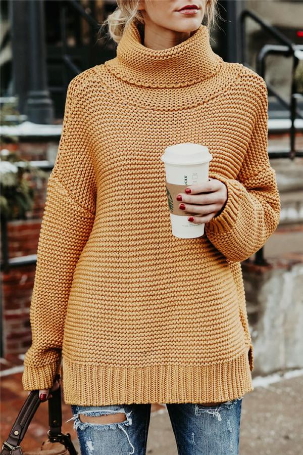 RadyRin Evergreen Knit Sweater for Timeless Style and Comfort