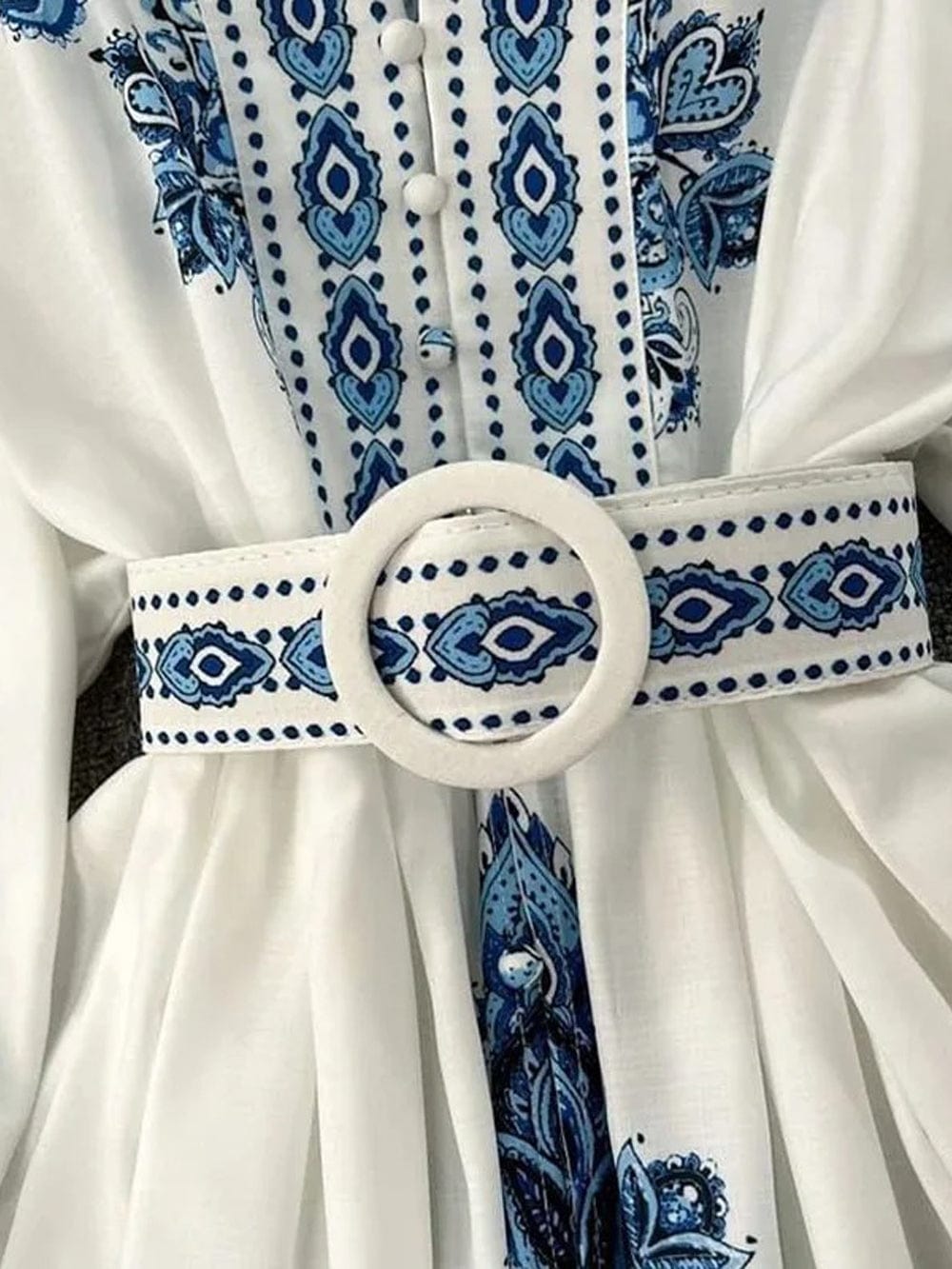 Belt Blue Midi - Fashionpara