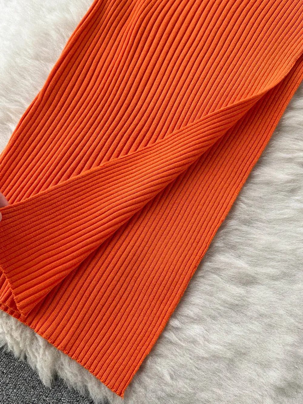 Bodycon Knitted Midi - Fashionpara