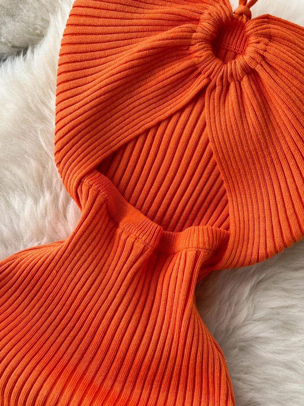 Bodycon Knitted Midi - Fashionpara