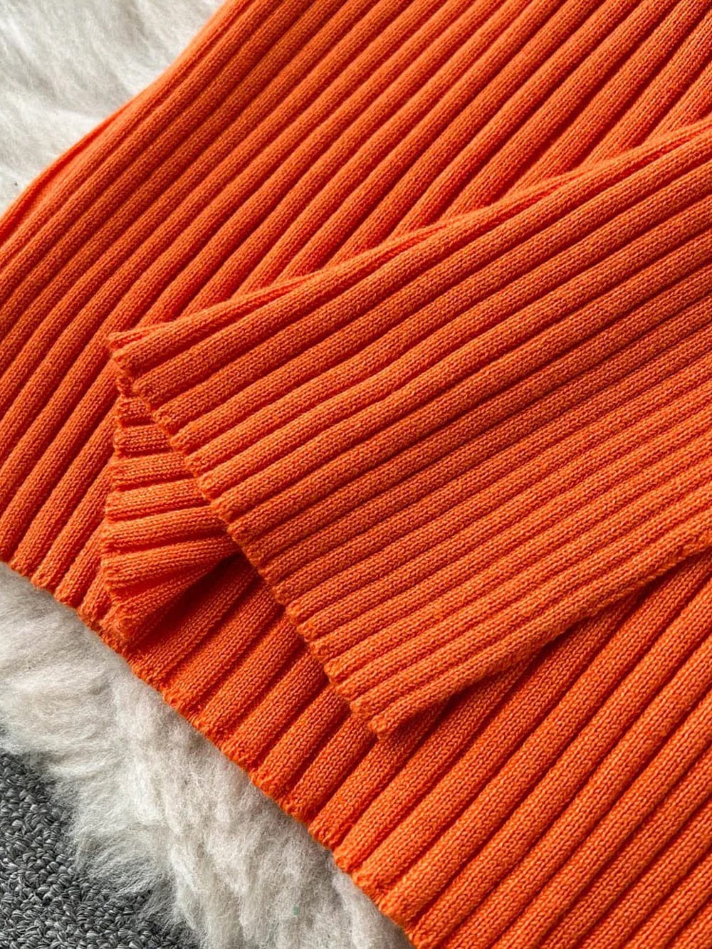 Bodycon Knitted Midi - Fashionpara