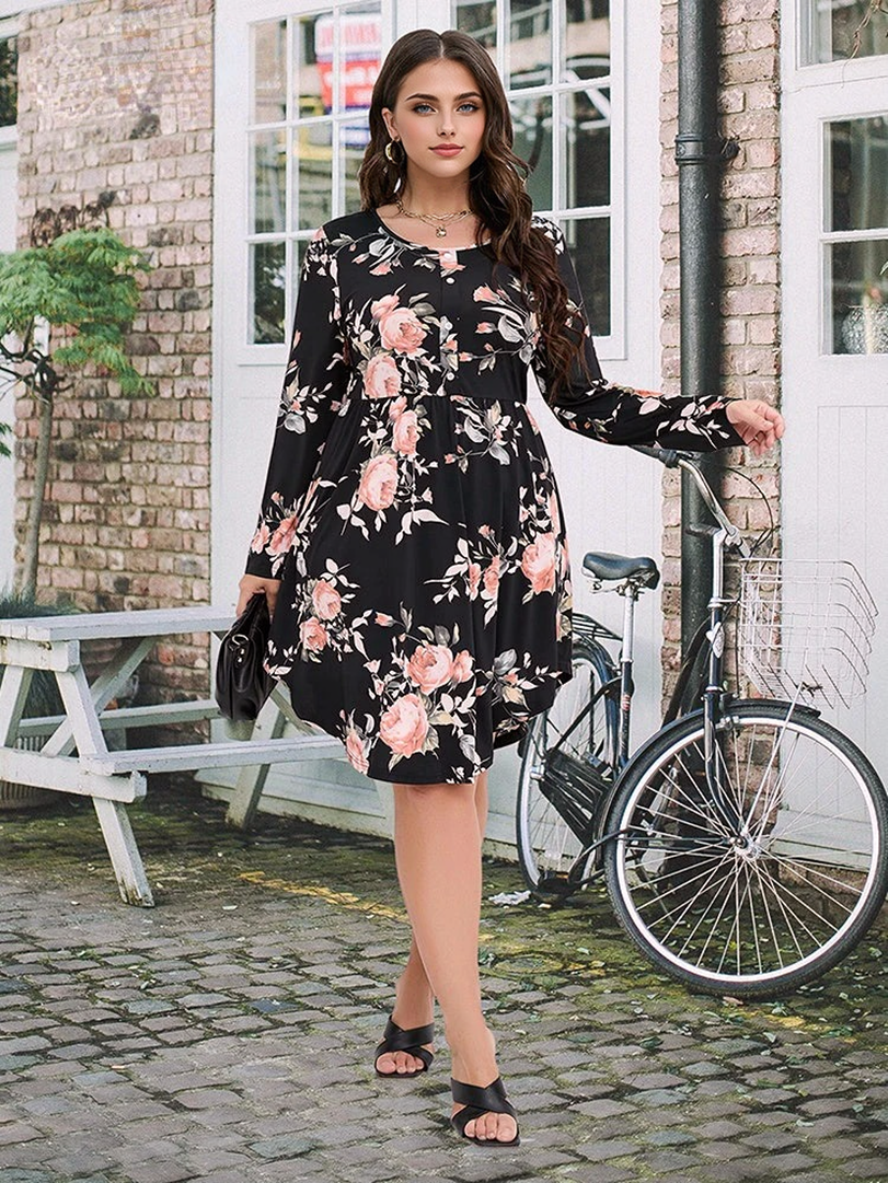 Floral Casual Feminino Dresses 6