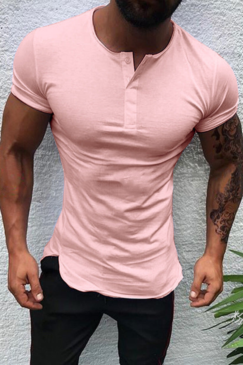 Mens Short-Sleeve T-Shirt - Fashionpara