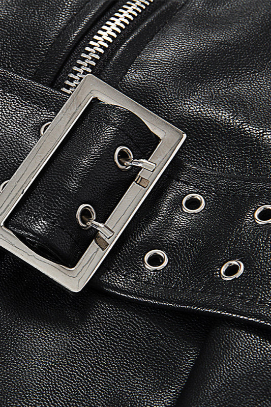 Belted Off Shoulder Mini Dress