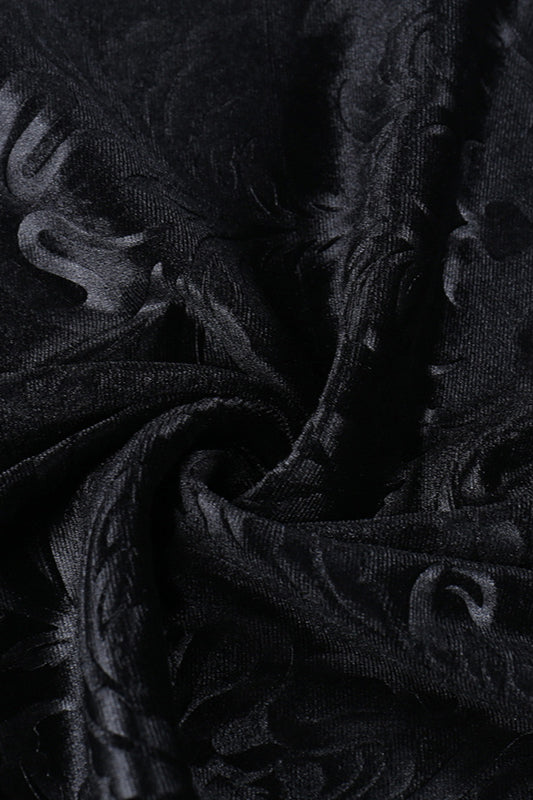 Gothic Sea Monster Lace Midi Skirt