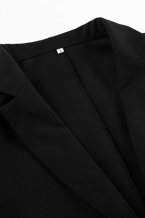 Chic Cropped Suit Coat for Stylish Professional Outfits