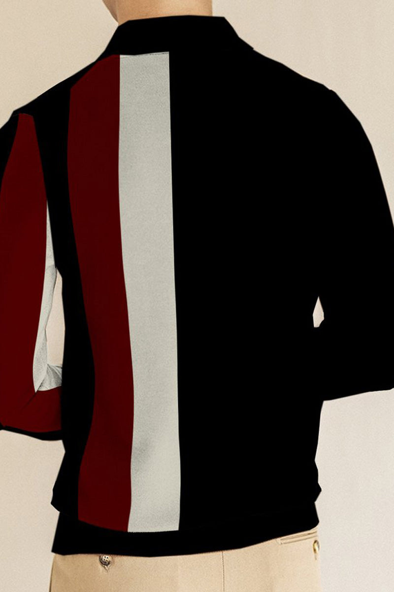 Men's Casual Retro Polo Shirt - Fashionpara