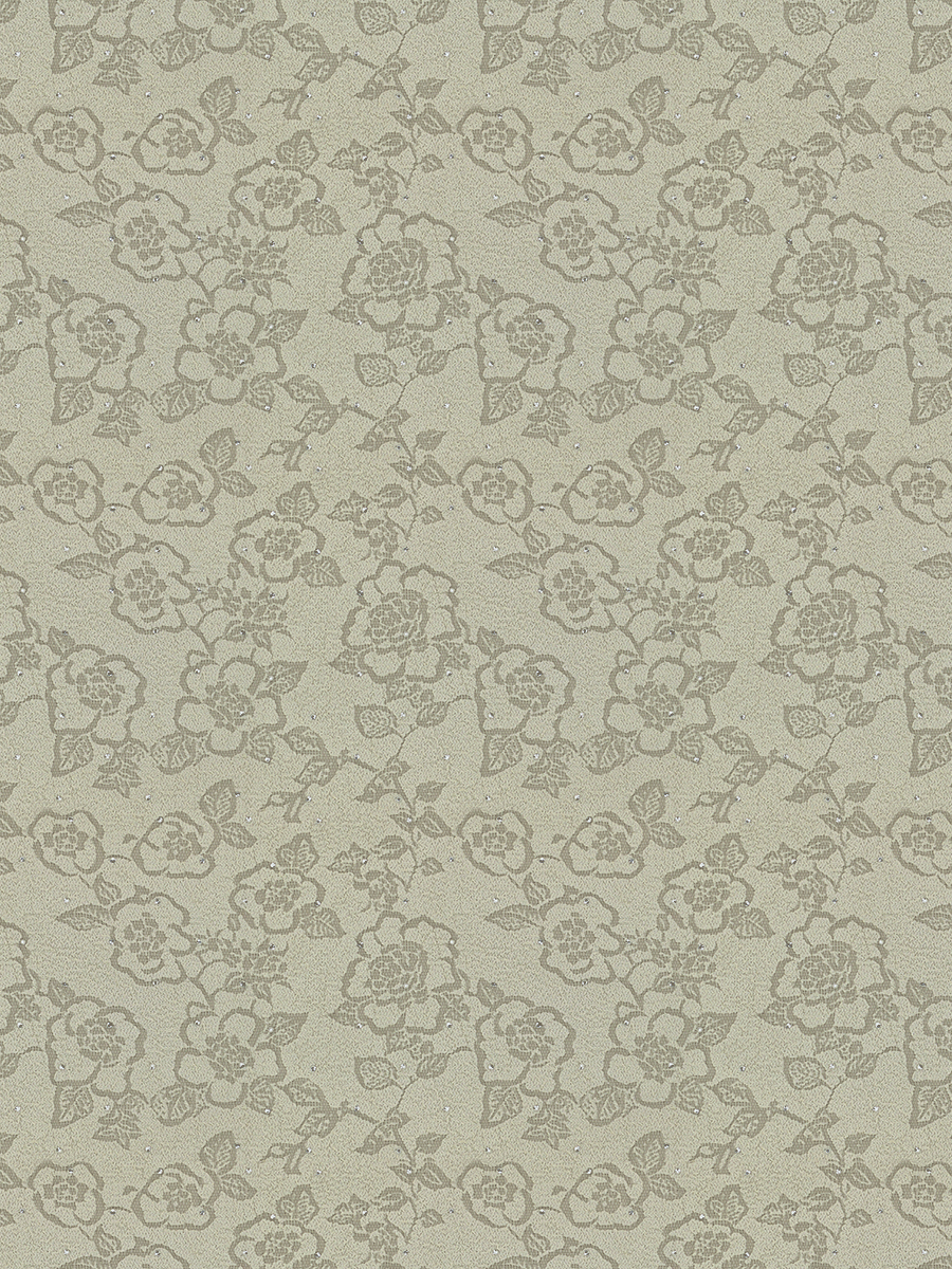 Classic Khaki Vintage Jacquard Double-Breasted Coat