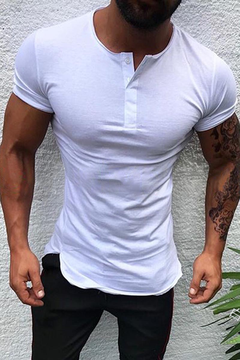 Mens Short-Sleeve T-Shirt - Fashionpara