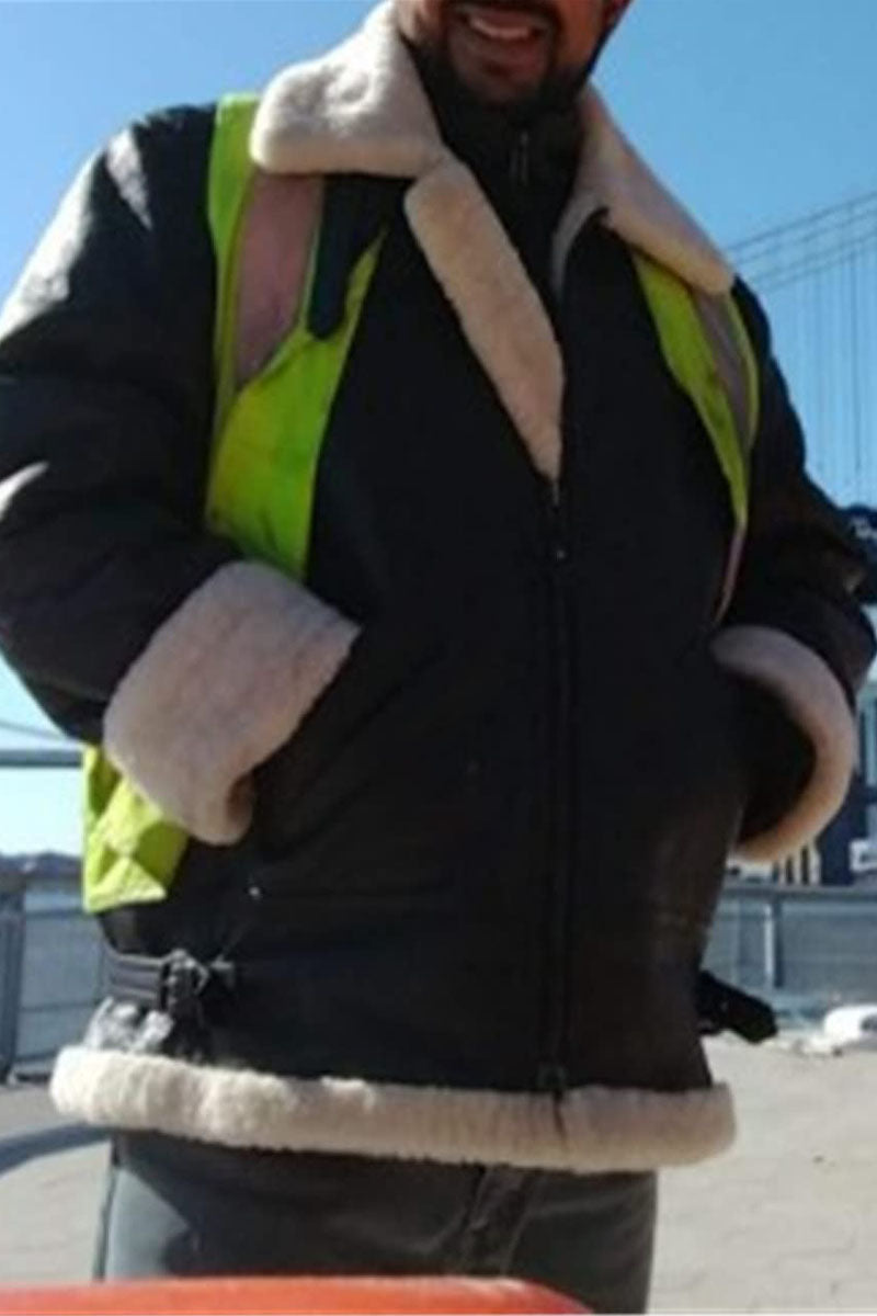 Men's Winter Fleece Coat Casual Military Bomber Jacket Stand Collar Cotton Cargo Outwear - Fashionpara