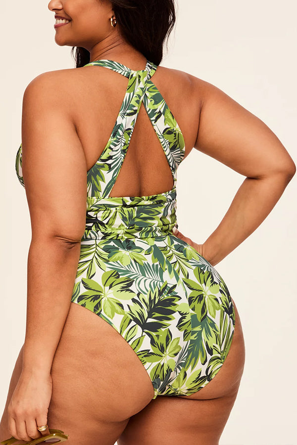 Sexy backless strappy triangle swimsuit - Fashionpara