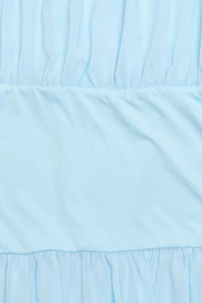 Sultry Sheer Insert Slip Dress