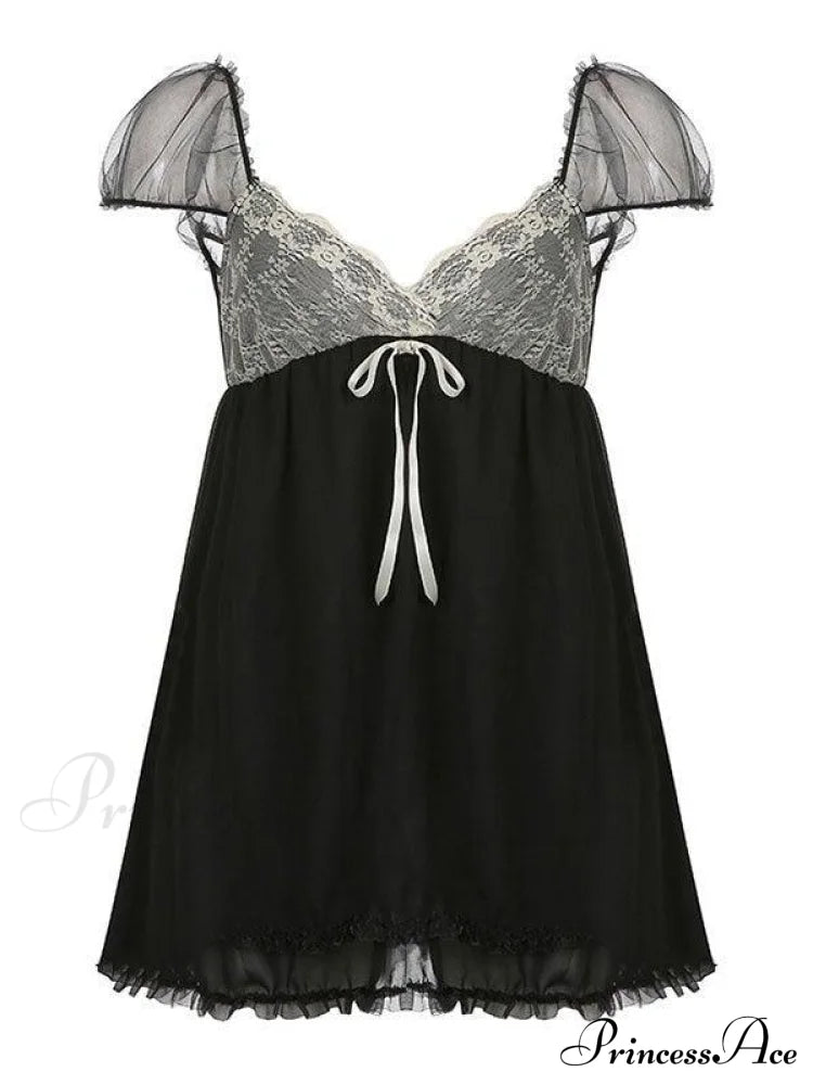 Fairy Vintage Graceful Printed Mini Skirt