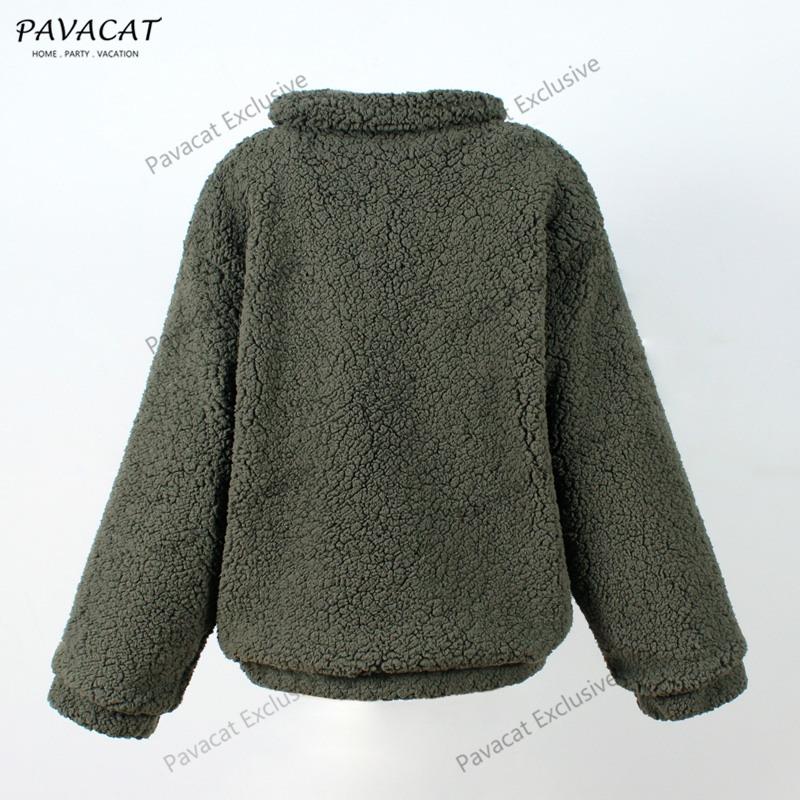 Oversized Faux Lambswool Coat for Cozy Winter Style