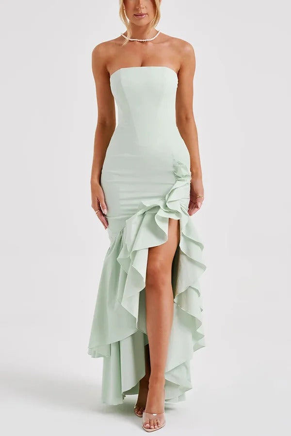Lindsay Off Shoulder Maxi Dress - View 14
