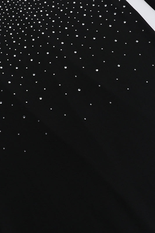 Cami Rhinestone Sleeve Bodycon Party Dress