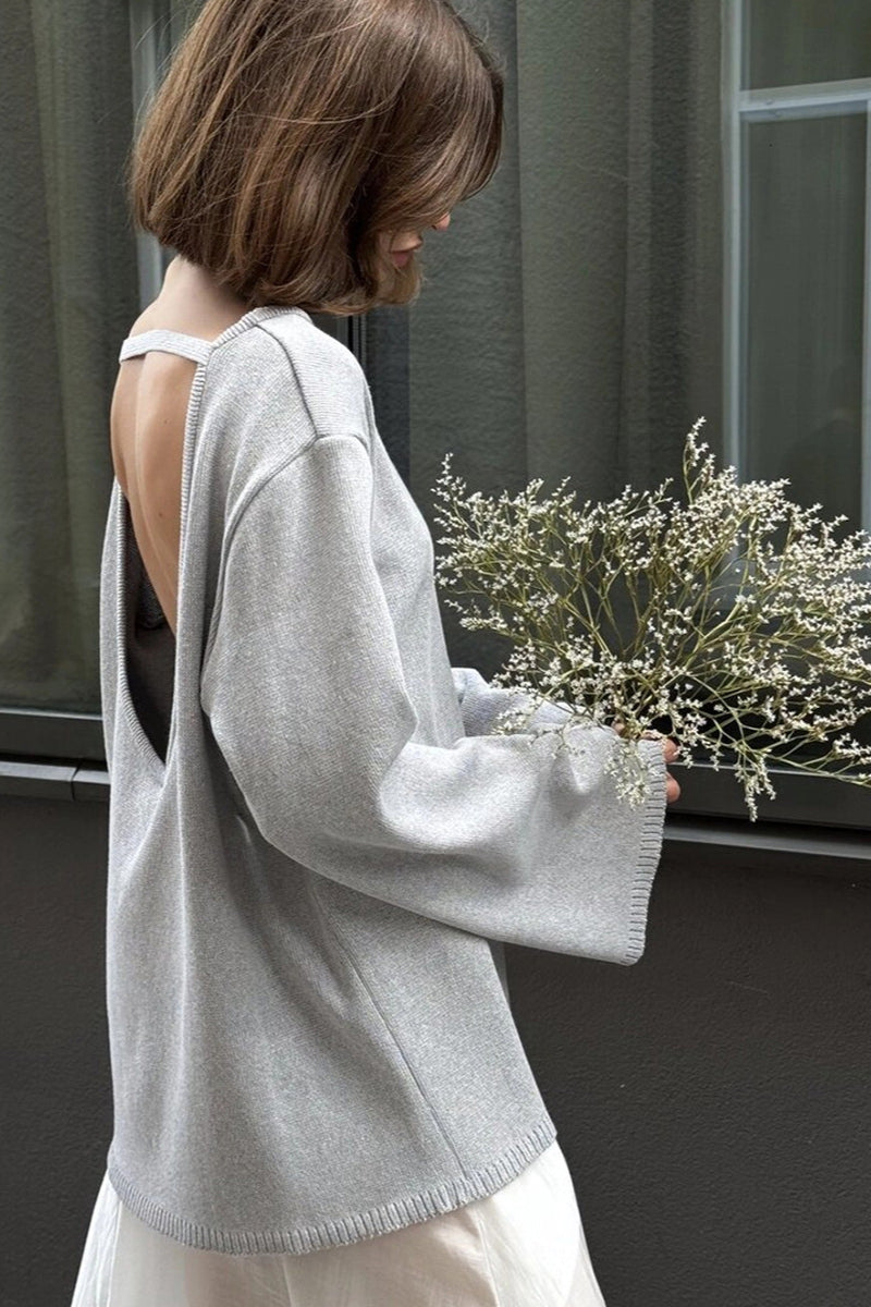 PrincessAce Off-Shoulder Knit Sweater for Effortless Style