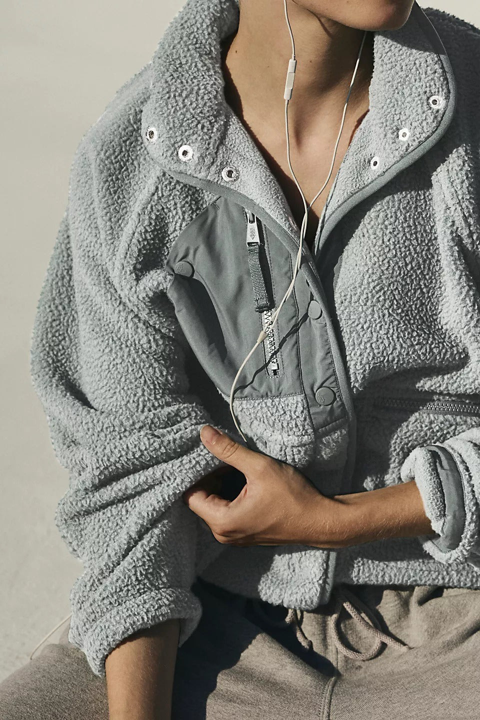 Lightweight Sherpa Casual Jacket 17