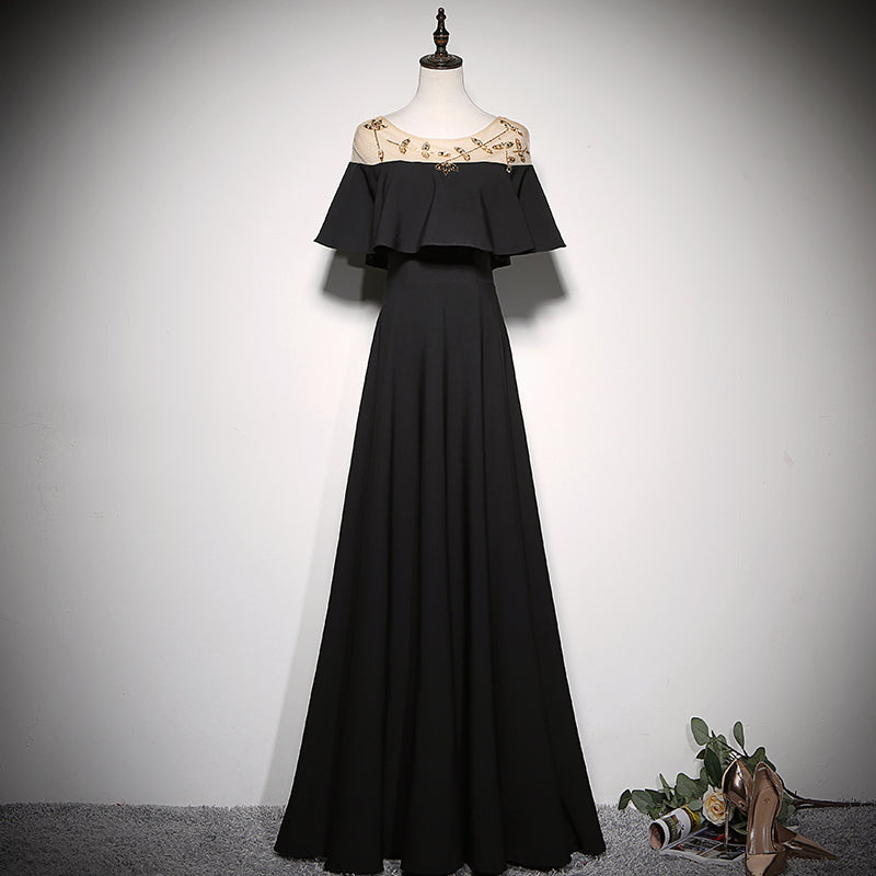 Simple and generous dress new style evening dress prom dress - Fashionpara