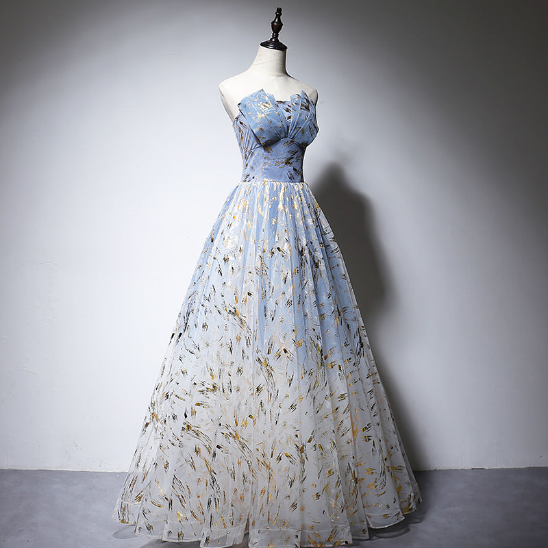 New style a line long evening dress prom dress - Fashionpara