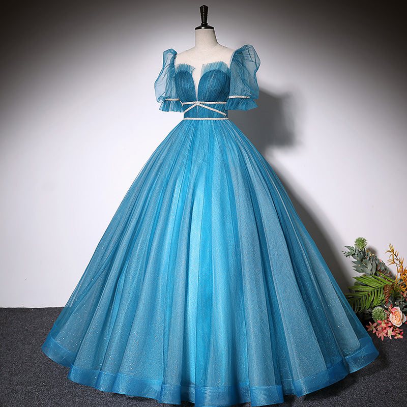 A-line ball gown evening dress new prom dress party gowns - Fashionpara