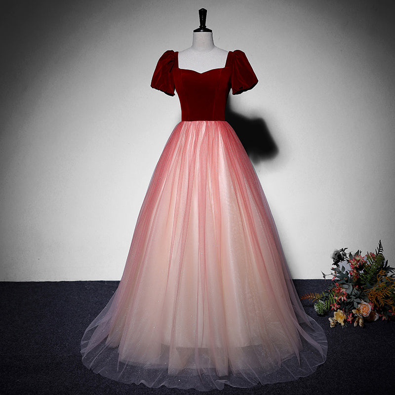 A-line evening dress new prom dress party gowns - Fashionpara