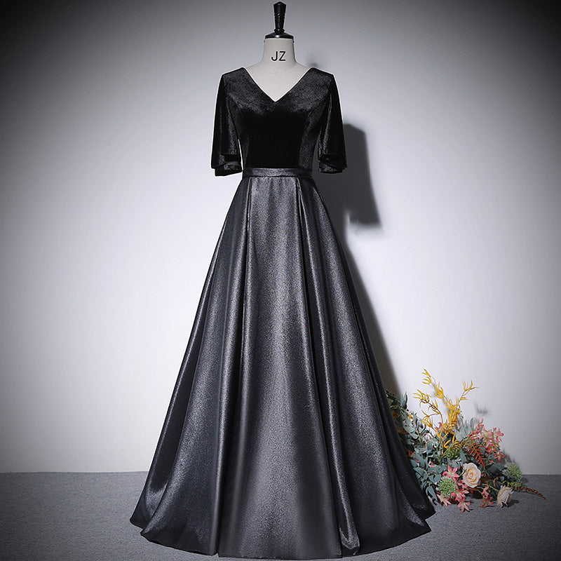 A line evening dress new prom dress party gowns - Fashionpara