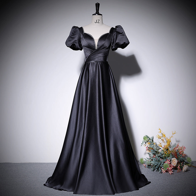 A line evening dress new prom dress party gowns - Fashionpara