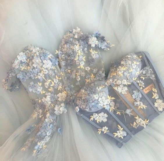 Appliques Off The Shoulder Long Prom Dress Evening Dress - Fashionpara