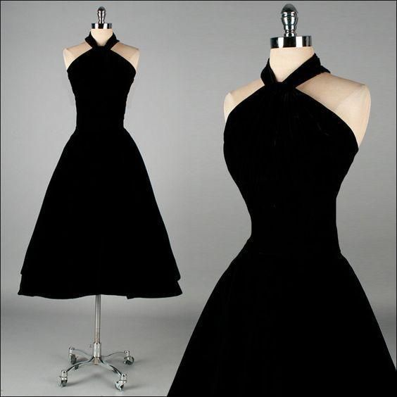 Halter Prom Dress,Midi Prom Dress,A Line Prom Dress,Fashion Prom Dress,Sexy Party Dress, New Style Evening Dress - Fashionpara