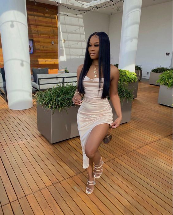 Tight Black Girl Homecoming Dress Graduation Dresses Birthday outfits Homecoming Dresses - Fashionpara