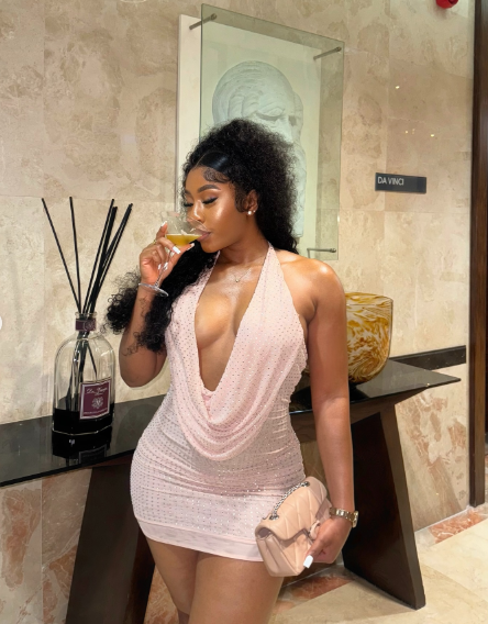 Pink Sexy Short Evening Dress Cocktail Dresses Short Party Dress - Fashionpara