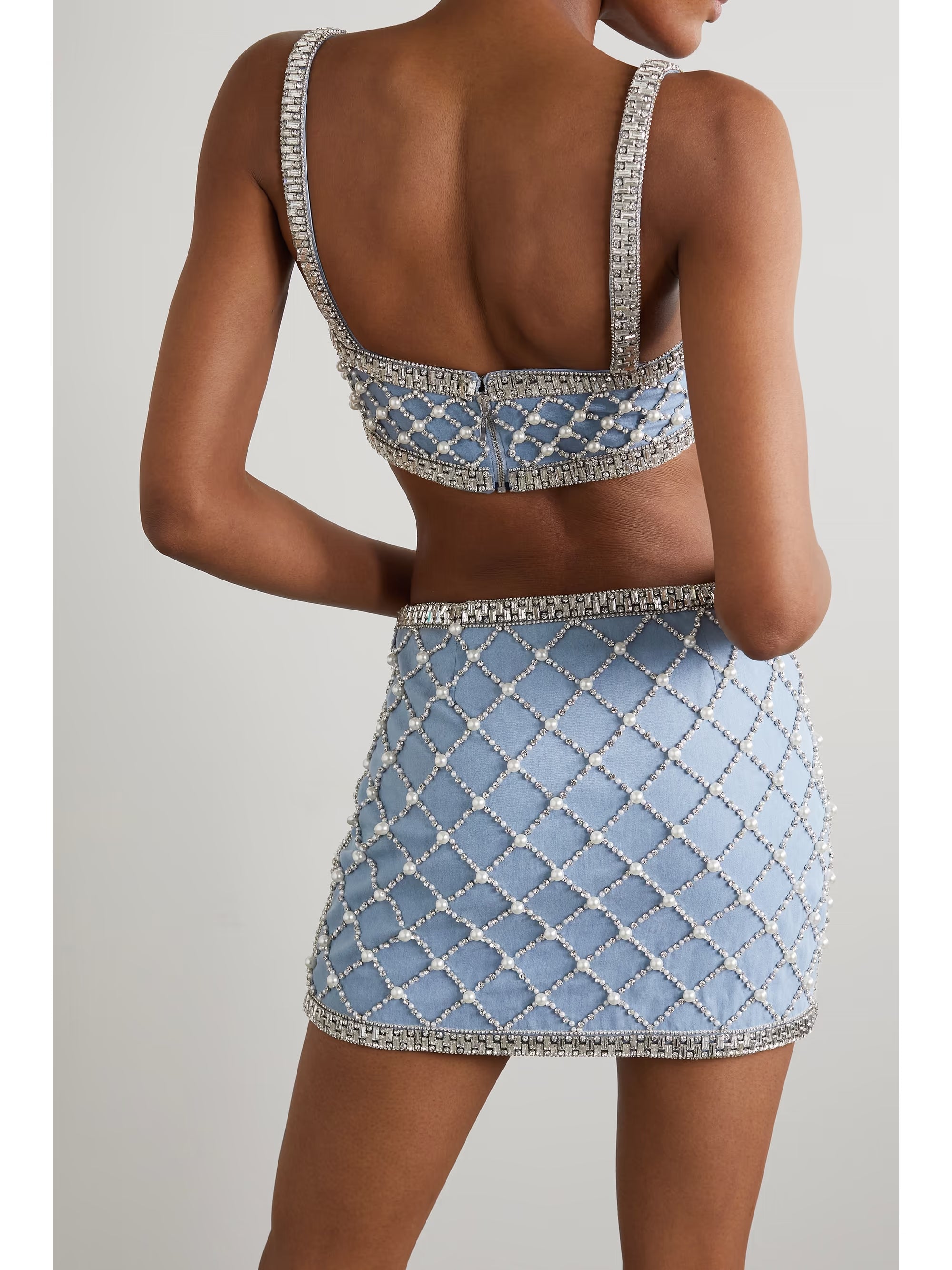 Sexy Beaded Homecoming Dresses, Two Pieces Party Dress - Fashionpara