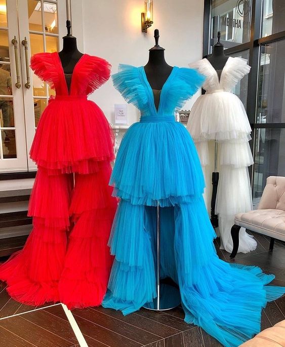 High Low Prom Dress, Graduation Party Dresses, Prom Dresses For Teens - Fashionpara