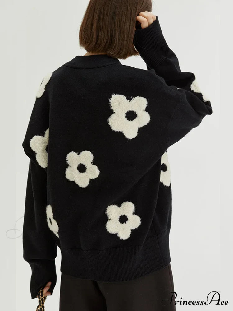 Floral Charming Cardigan